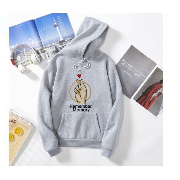 REMEMBER HOODIE WANITA - ATASAN KOREA PREMIUM