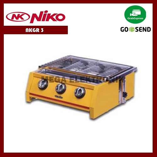 NIKO NKGR 3 PANGGANGAN SOSIS BBQ 3 TUNGKU