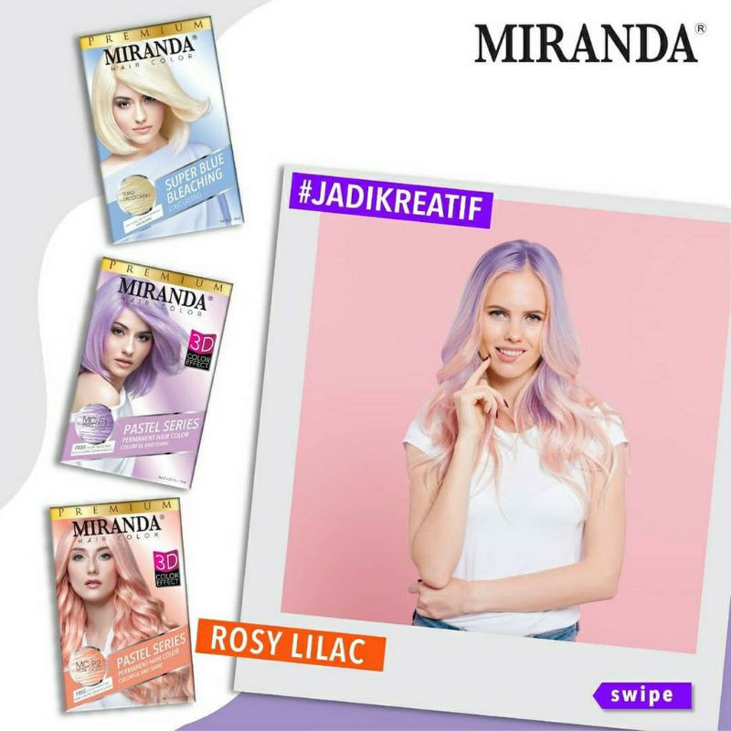 MIRANDA PERMANENT HAIR PASTEL SERIES