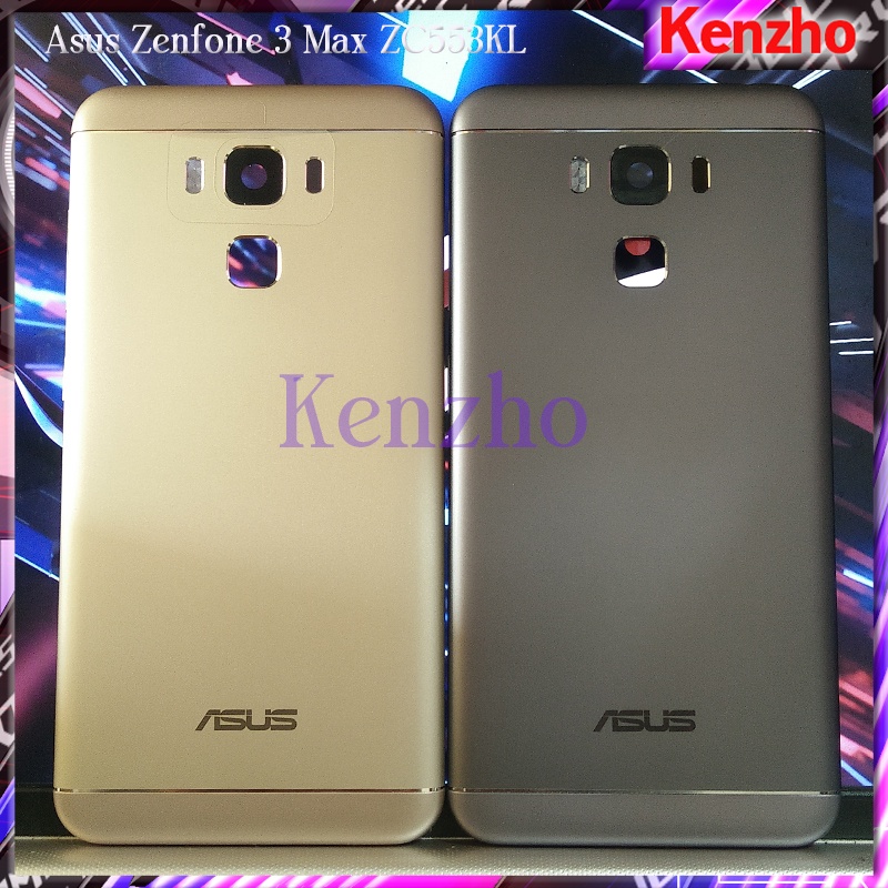 Asus Zenfone 3 Max ZC553KL backdoor tutup belakang casing housing + Tombol luar