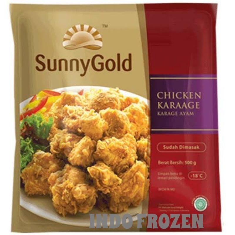 

SUNNY GOLD CHiCKEN KARAGE 500gr
