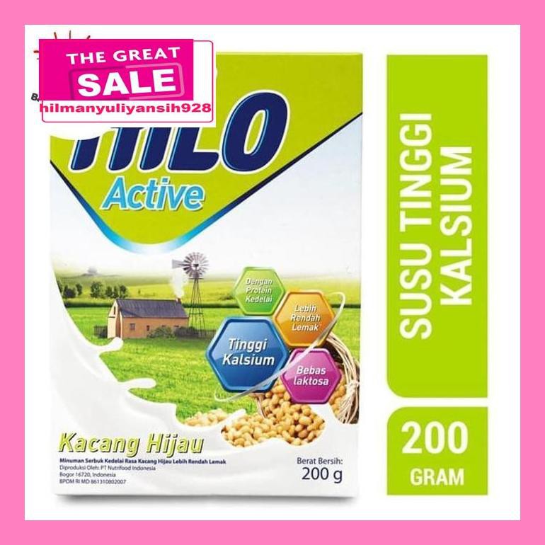 

02T4Dpsum Buy 1 Get 1 Free Hilo Active Kacang Hijau 200Gr S30Ytd50