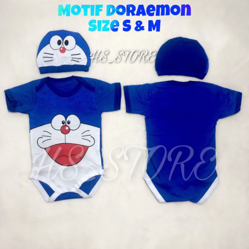 HARGA GROSIR ! JUMPER DORAEMON BABY / BAJU BAYI / BAJU BABY / JUMPER BAYI / KOSTUM BAYI TERMURAH !