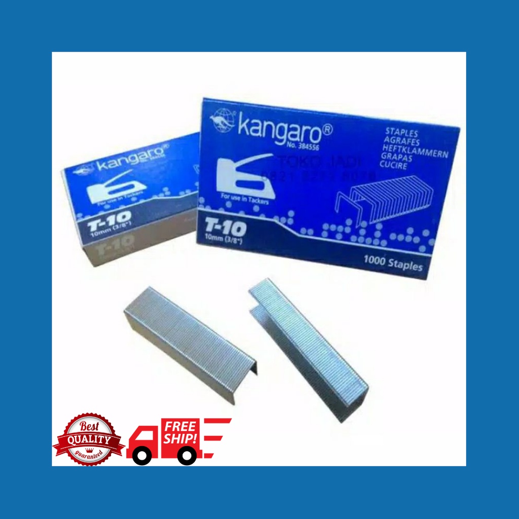

Isi Stapler / Staples Kangaro T10 T13 Perkotak