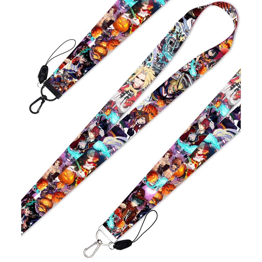 Tali Lanyard Desain My Hero Academia Untuk Halloween