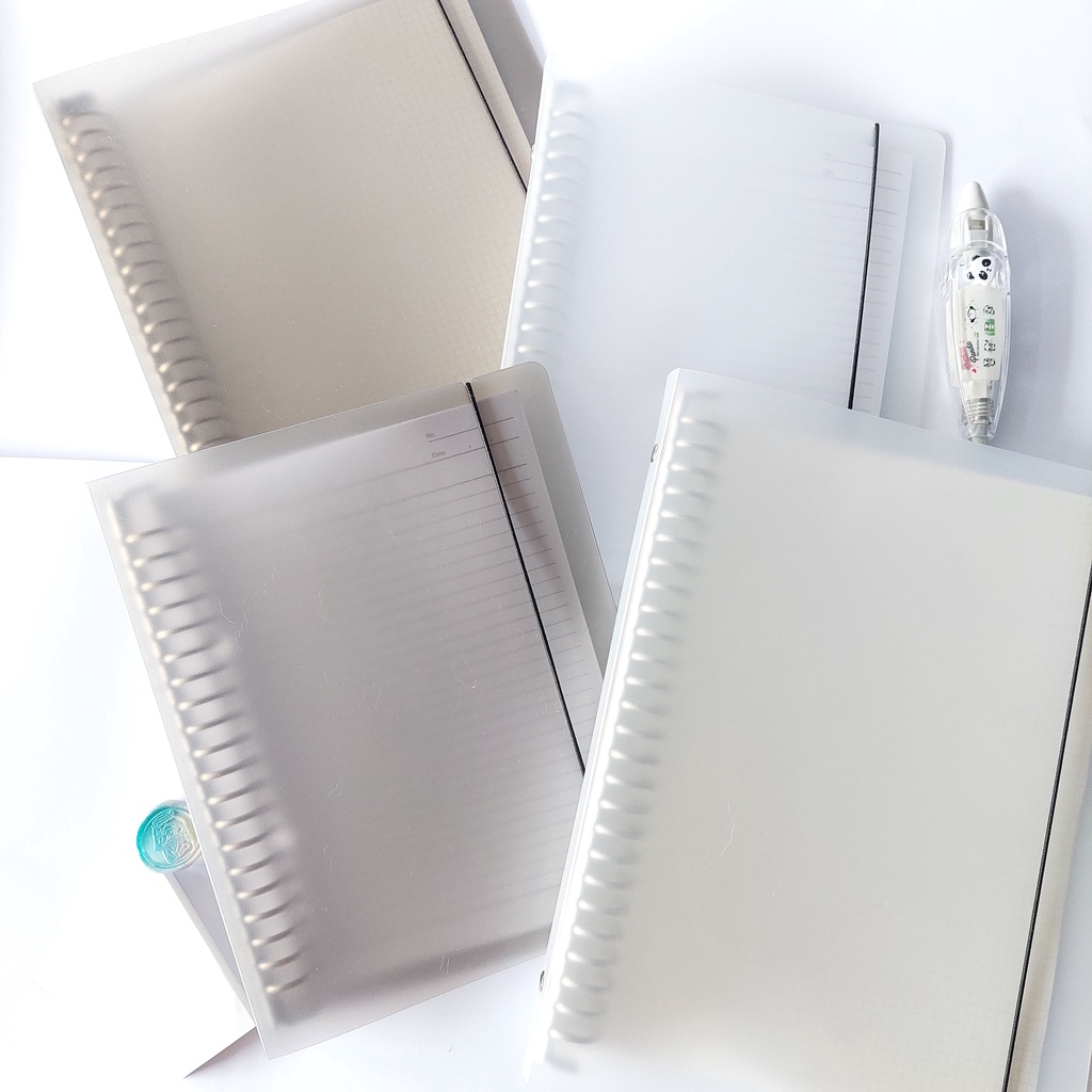 

Binder Polos Transparan - Buku Catatan Ukuran B5 & A5