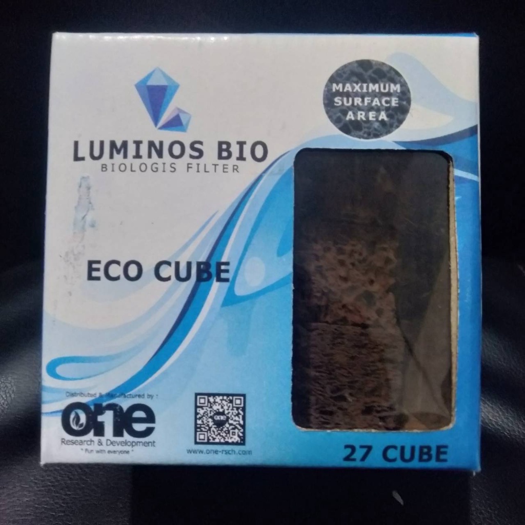 LUMINOS BIO ECO CUBE 27 CUBE MEDIA FILTER ALAMI FILTER BIOLOGIS