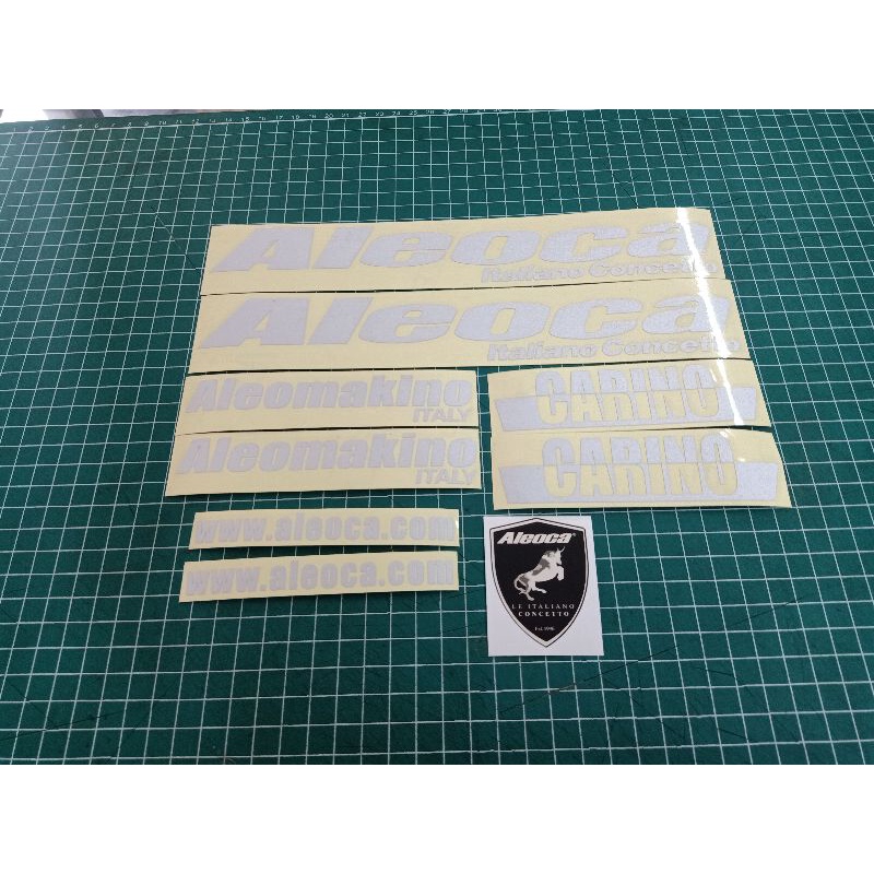 stiker sepeda aleoca makino