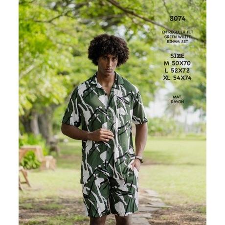 Jane Frey Clothing Setelan Piyama Pria | Freypv 8074 Reguler Fit Short Storcila