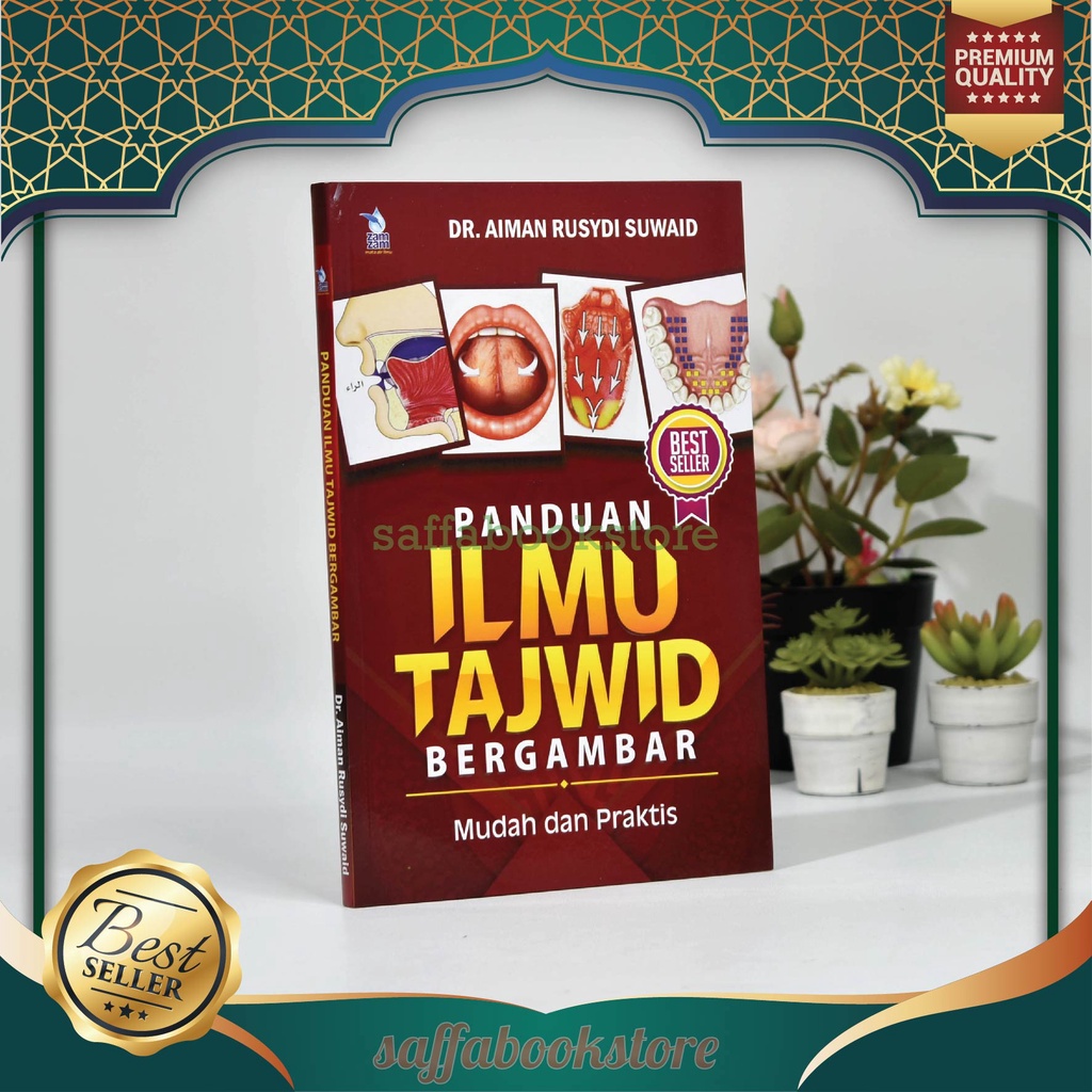 Jual Buku ORIGINAL Panduan Ilmu Tajwid Bergambar Mudah & Praktis ...