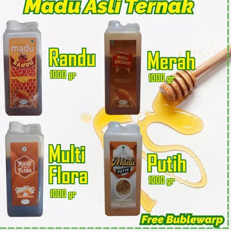 

Terbaik TERLARIS Madu Murni Asli / Madu Randu Mabruuk / Madu Merah Mabruuk / Madu Multi Flora Mabru