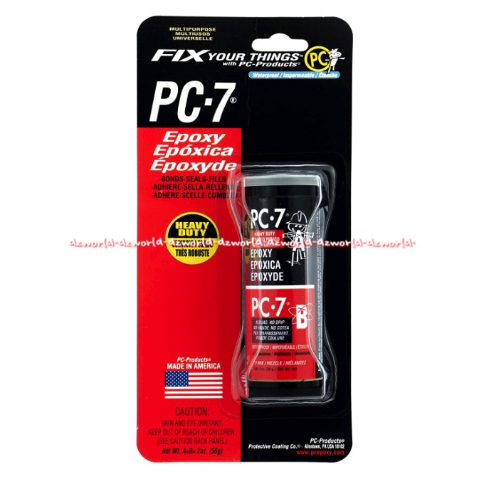 PC Fix PC-7 Epoxy Lem Untuk Beton Karet Stainless Steel Untuk Kebocoran Tangki Minyak Gas Air Retakan Pipa Pcfix Pc7