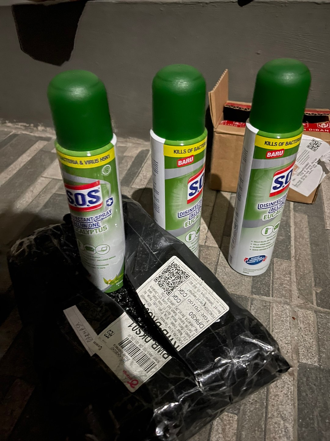 Sos Disinfectant Spray All In One Eucalyptus 250ml