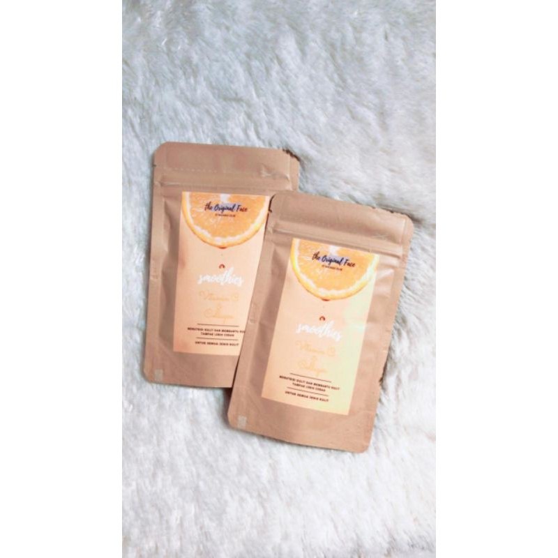 Masker SMOOTHIES Vitamin C &amp; Collagen The Original Face