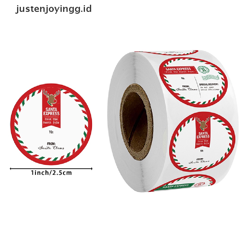 500pcs / roll Stiker Label Segel Tulisan Thank You