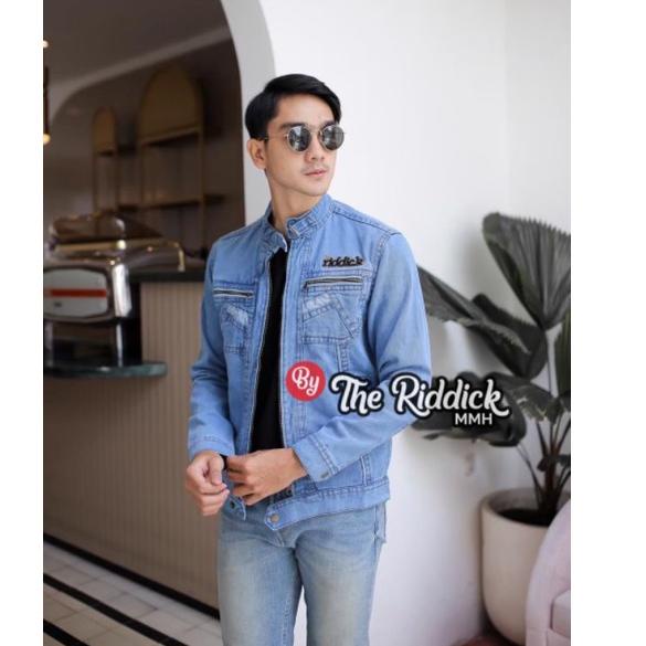Paling Diminati.. Jaket Jeans Zipper Hoodie - Jaket Jeans Ziper - Jaket Jeans Sleting - Jaket Jeans 