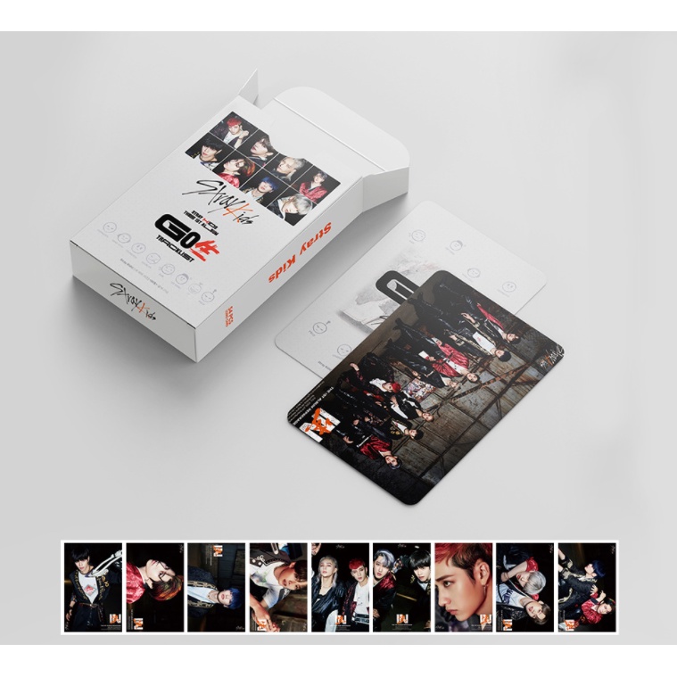 Kartu Foto Lomo Stray kids Album THE 1ST Untuk Koleksi