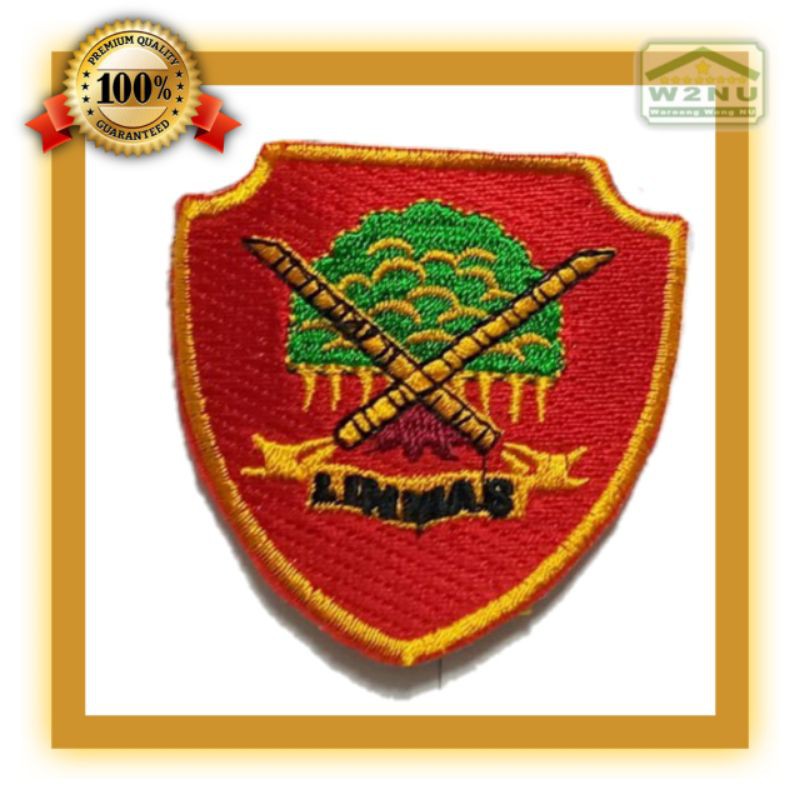 PATCH BORDIR LOGO LINMAS / LINMAS HANSIP