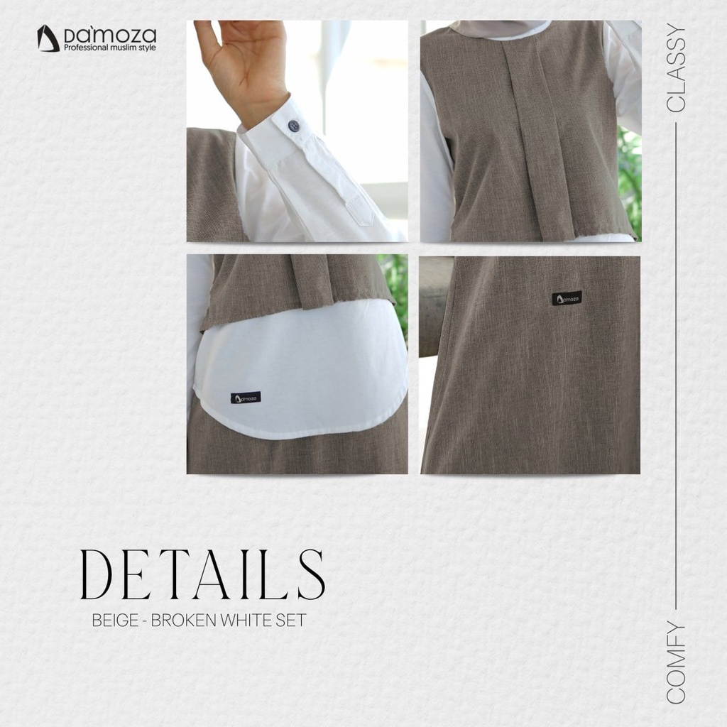 Set Tunik Atasan Bawahan Damoza Shireen