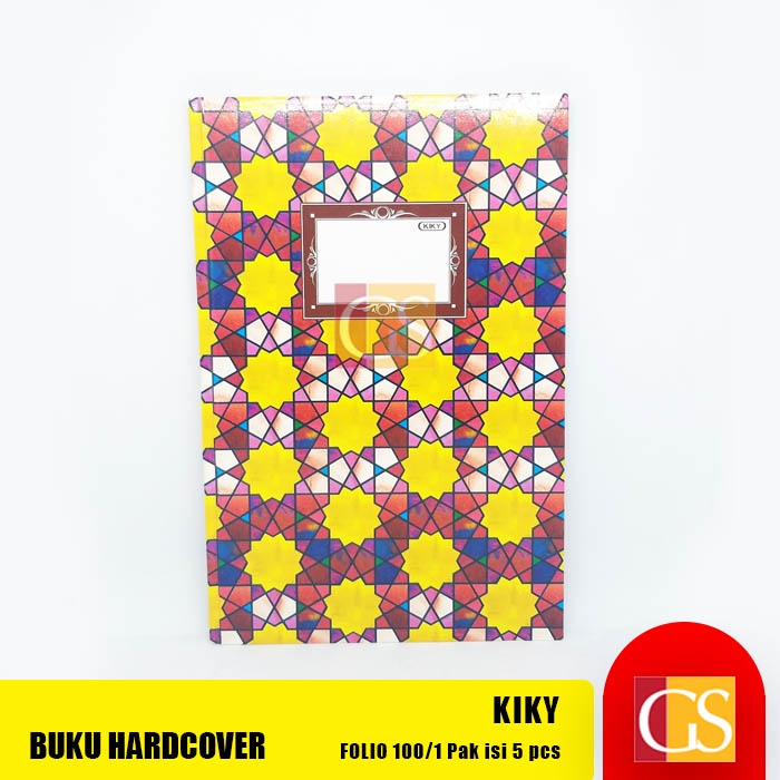 

BUKU TULIS HARDCOVER KIKY FOLIO 100 LEMBAR