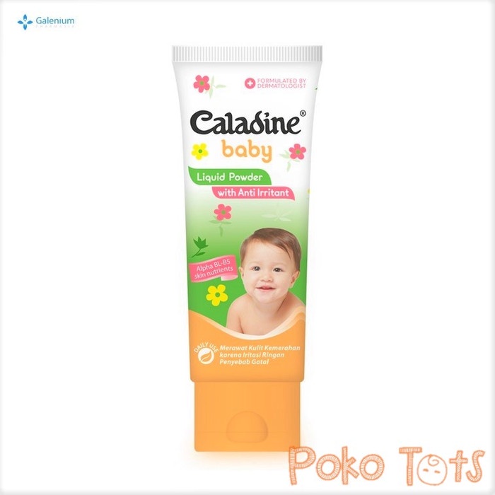 Bayi-Bedak- Caladine Baby Liquid Powder 100Gr Bedak Bayi Cair -Bedak-Bayi.