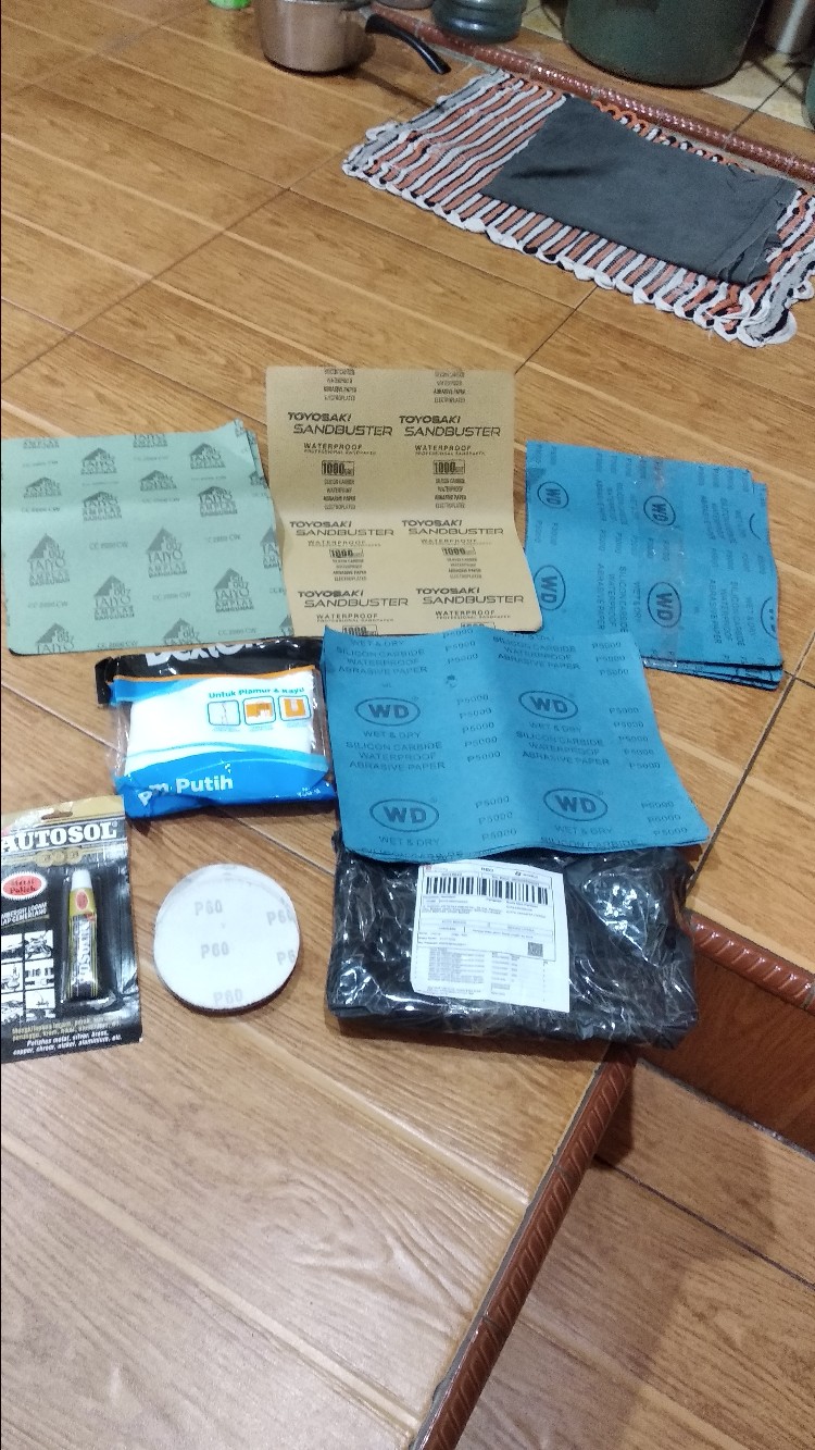 Promo Amplas Bulat Velcro Tempel Gerinda 4 Inch Paling Murah - 80 Rmp