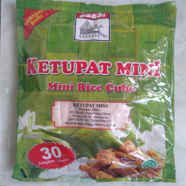 

Ketupat mini adabi isi 30