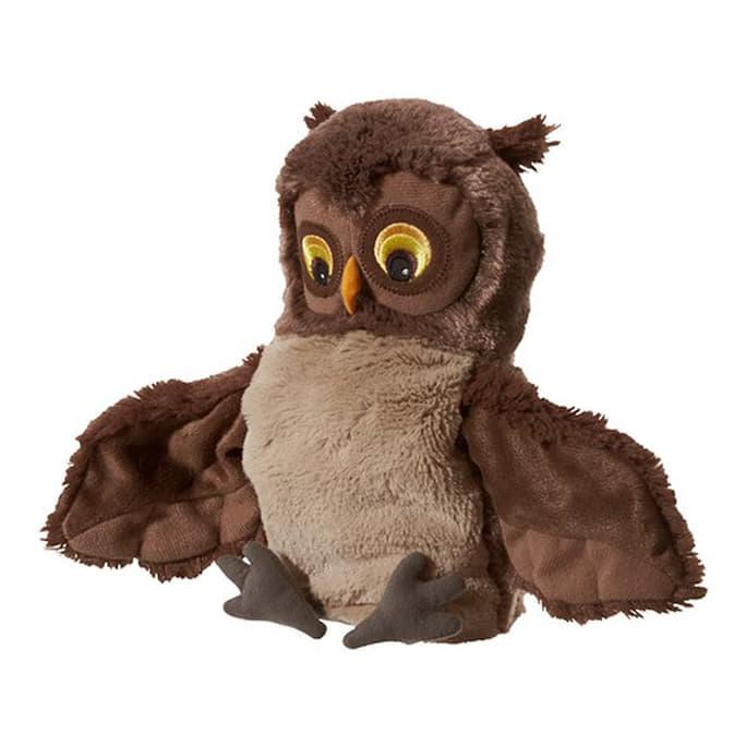 Ikea Vandring Uggla Boneka Tangan Burung Hantu