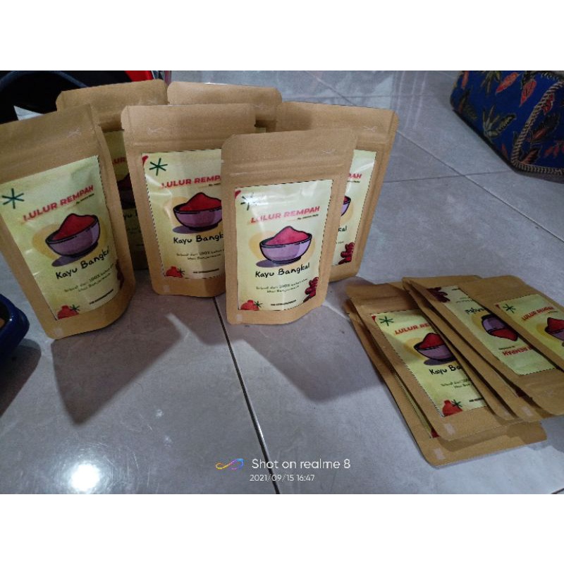 PAKET USAHA LULUR KAYU BANGKAL 10GRAM