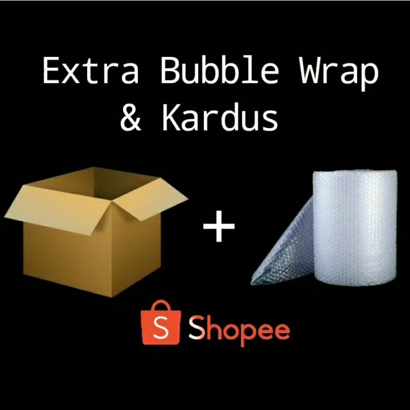 

BUBBLE WRAP & KARDUS - UNTUK PACKING