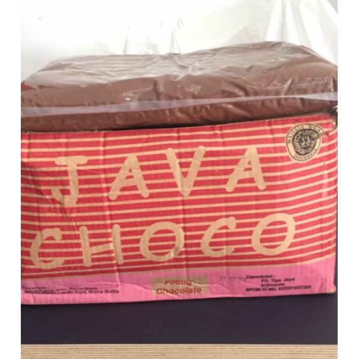 

SELAI COKLAT JAVA CHOCO 5KG PASTA COKLAT SELAI OLESAN KUE SELAI ISIAN ROTI COKLAT FILLING CHOCOLATE PASTE