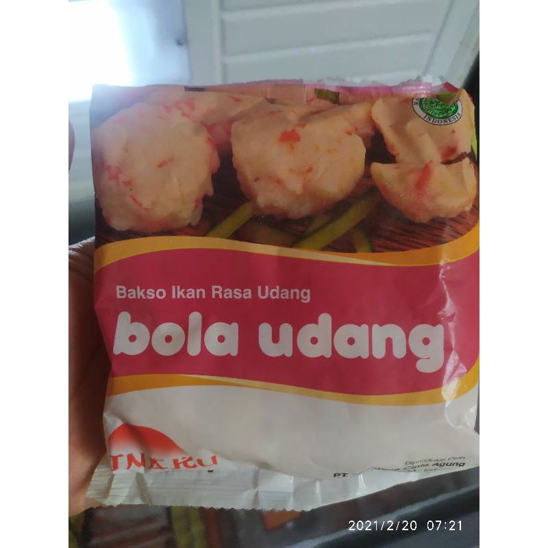 

MINAKU BOLA UDANG 200GR