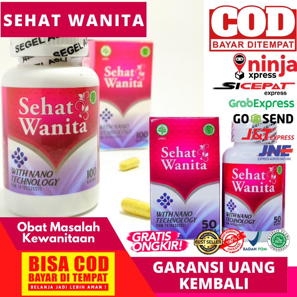 Obat Radang Kewanitaan, Obat Vulvovaginitis, Obat Servisitis, Obat Salpingitis - Sehat Wanita Kapsul