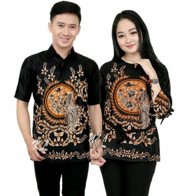 GROSIR BATIK COUPLE ATASAN BATIK  BLOUSE