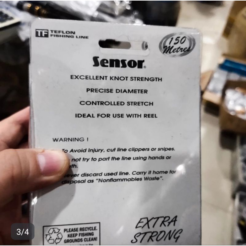 senar pancing water king sensor 150 meter