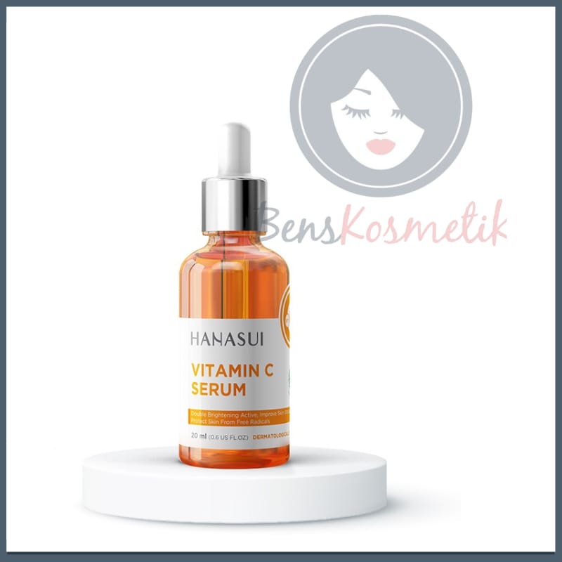 SERUM HANASUI VIT C DAN VIT E DUS KUNING BPOM