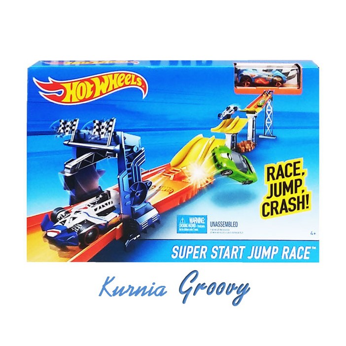 Mainan anak HOT WHEELS SUPER START JUMP RACE Murah