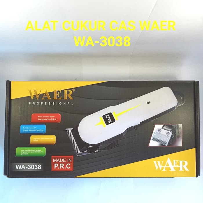 ALAT CUKUR RAMBUT CAS WAER WA-3038