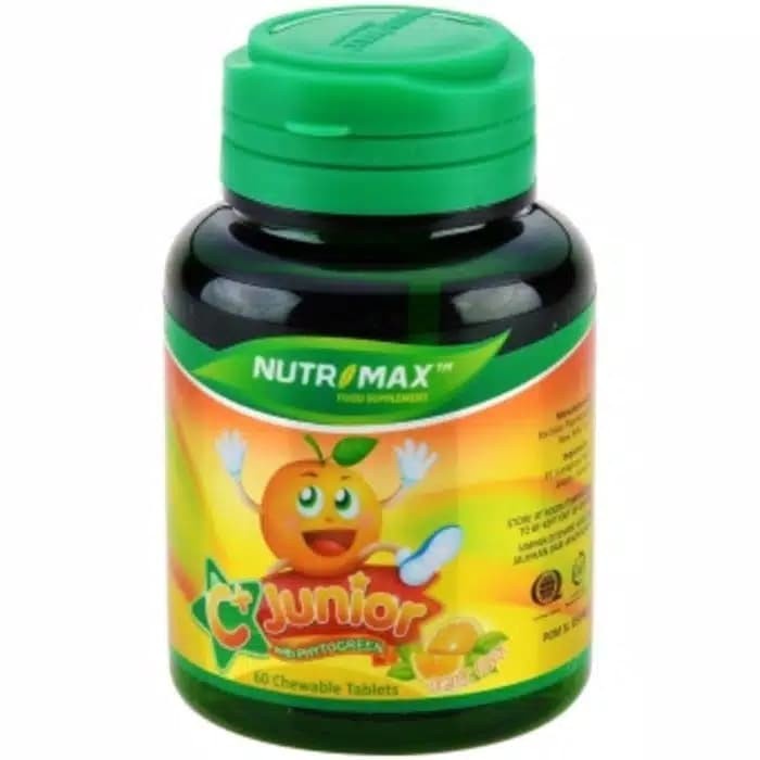 Bpom - Nutrimax C+ Junior 60S / Vitamin C Anak Vit Anak -