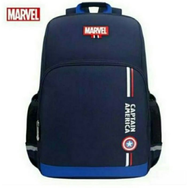 Best Free jam Tas Ransel backpack anak sekolah  Ransel anak laki-laki Ransel anak murah Marvel
