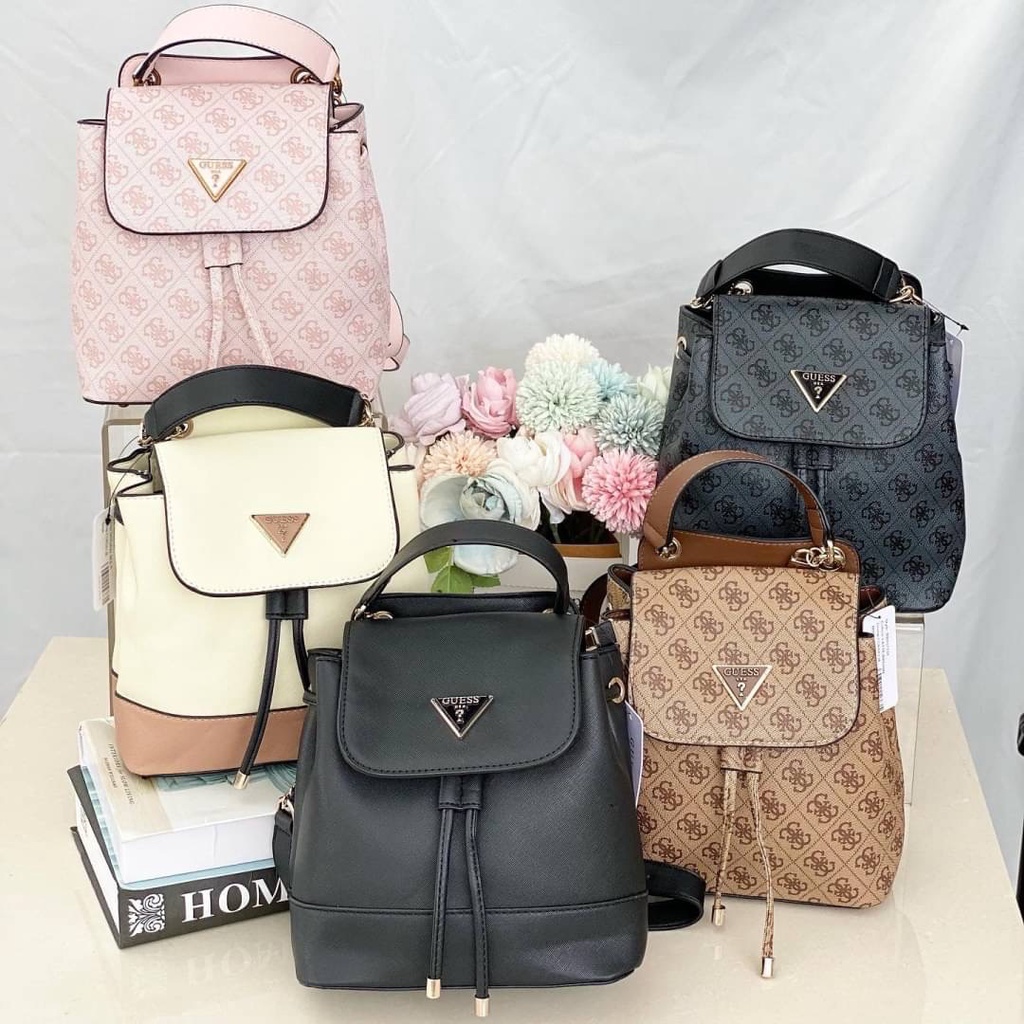 TAS RANSEL WANITA GUESS CORDELIA BACKPACK GS 518 - BACKPACK