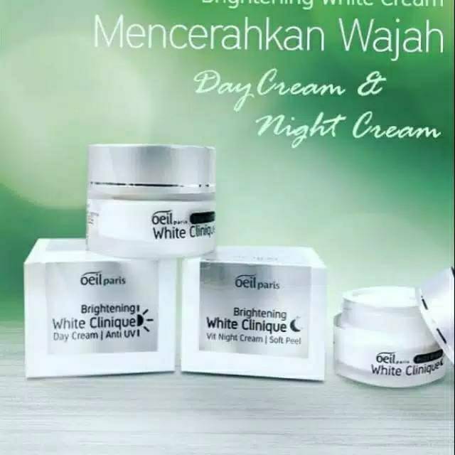 (PAKET NIGHT/DAY) OEIL PARIS brightening white clinique