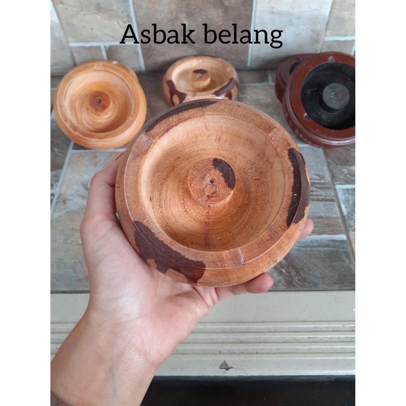 Asbak Kayu / Asbak Rokok / Asbak Murah / Bagus Souvenir / ASBAK