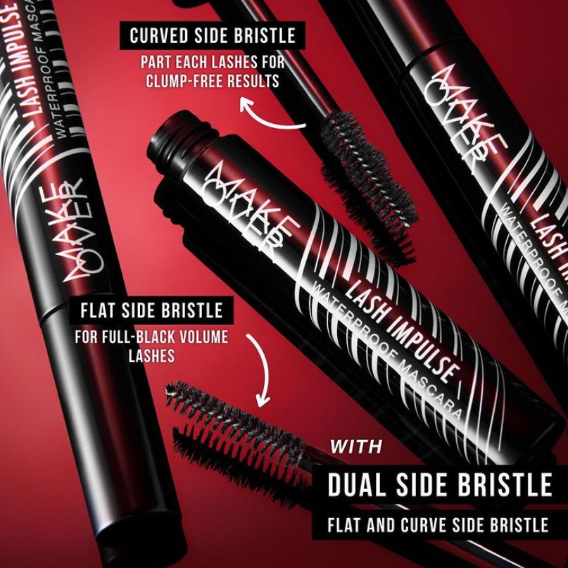 ★ BB ★ MAKE OVER Lash Impulse Waterproof Mascara 9 ml - Mascara Waterproof &amp; Smudgeproof