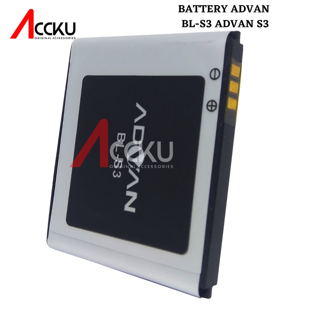 BATRE BATTERY ADVAN S3 BATERAI  ADVAN BL-S3 HIGH QUALITY