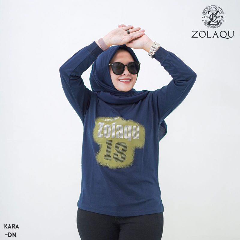 KAOS ZOLAQU SIZE M.L.XL 100% ORIGINAL TERBARU TERLARIS PEACH,MOCCA,KUNING,NAVY,BIRU ABU,HIJAU BOTOL