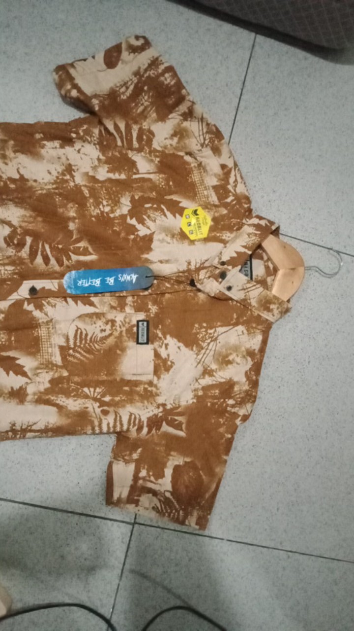 Kemeja Motif Lengan Pendek / Kemeja Surfing Atasan Pria (bisa Cod)