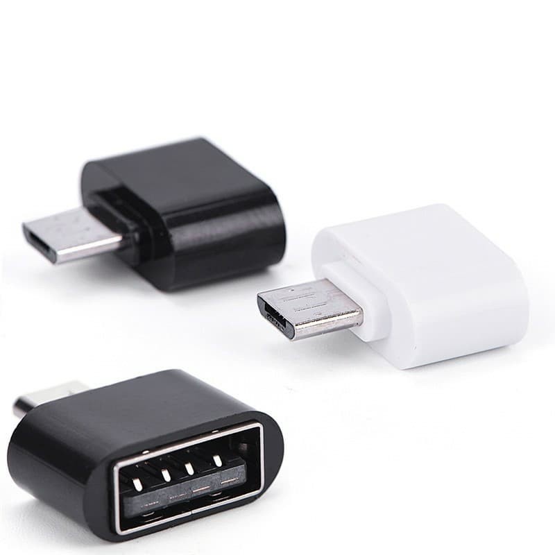 OTG CONVERTER KONEKTOR ANDROID MICRO USB 5 PIN MALE TO USB 2.0 ADAPTER