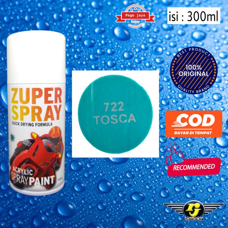 cat semprot tosca toska 300cc zuper spray pilox pilok