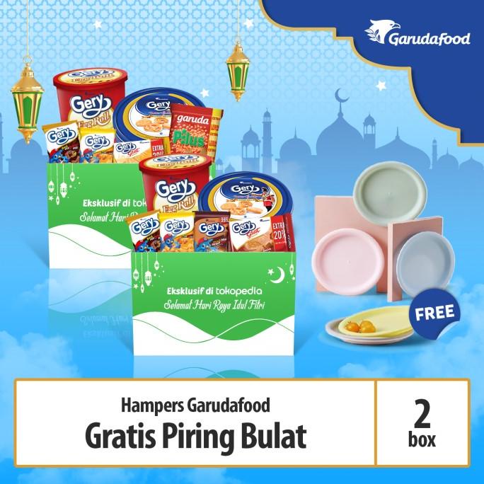 

Gratis Piring Bulat - Hampers Parcel Lebaran Garudafood 2B 2box